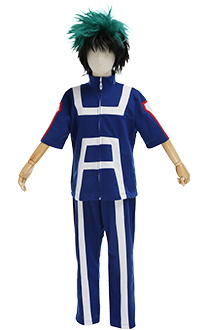 Kids Girls MHA Deku Bakugou Todoroki U.A High Gym Suit Uniform Cosplay Costume Sportswear Sports Outfit