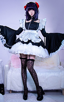 My Dress Up Dear Doll Shizuku-tan Cosplay Costume Kawaii Maid Outfit