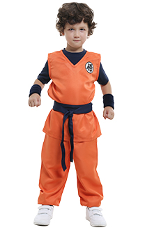 Anime Son Goku Kids Cosplay Costume