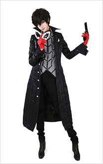 P5 Protagonist Phantom Thief Kaitou Joker Akira Kurusu Cosplay Costume
